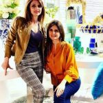 Sussanne Khan with her sister Simone Arora