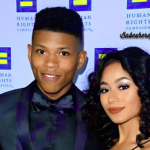 Bryshere Y. Gray with his wife Candice Jimdar