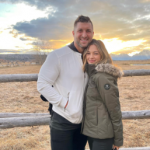 Demi-Leigh Nel-Peters with Tim Tebow