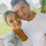 Demi-Leigh Nel-Peters with her husband Tim Tebow