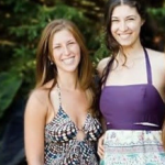 Emily Beth Stern with her sister Deborah Jennifer Stern