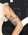 Frankie Grande Tattoo on left hand