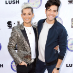 Frankie Grande with his wife Hale Leon