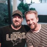 Jason Dolley with his father Larry Dolley