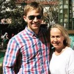 Jason Dolley with his mother Michelle Dolley