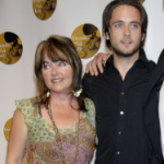 Justin Chatwin with his mother Suzanne Chatwin