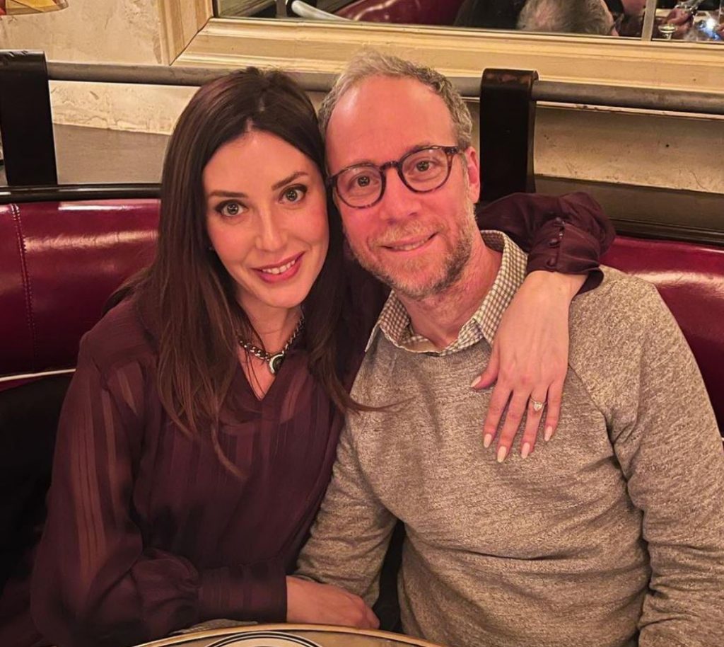 Kevin Sussman with his girlfriend Addie Hall