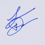 Laura Dern signature