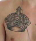 Mitchel Musso Tattoo on chest