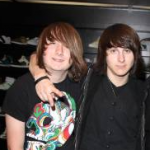 Mitchel Musso with his brother Marc Musso