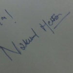 Nakuul Mehta Signature