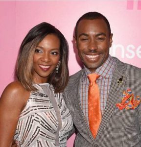 Prentice Penny with his girlfriend Tasha Penny