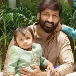 Tottempudi Gopichand with his younger son Viyan Krishna