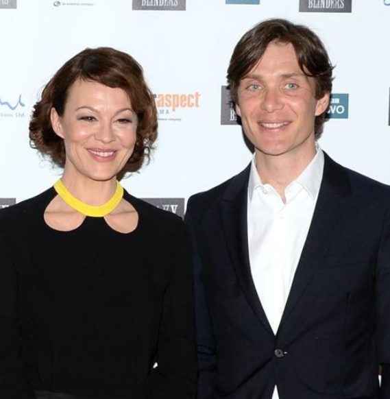 Yvonne McGuinness with her boyfriend Cillian Murphy | Celebrities