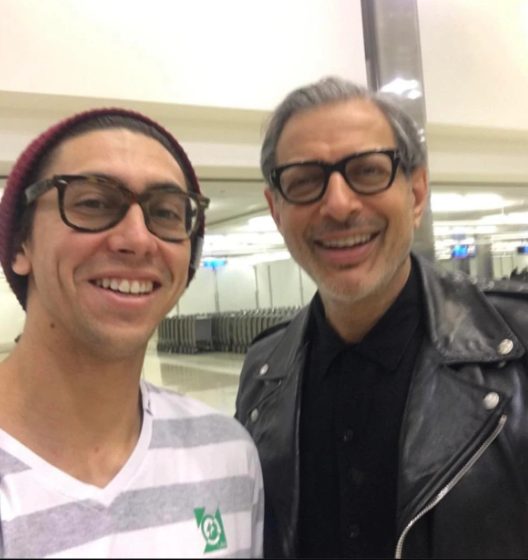 jeff goldblum with his brother Lee Goldblum Celebrities InfoSeeMedia