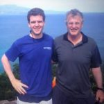 Austin Swift with his father Scott Kingsley Swift