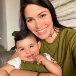 Gabriela Isler with her son Joaquin