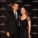 Jamie Campbell Bower with Bonnie Wright