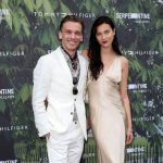 Jamie Campbell Bower with Matilda Lowther