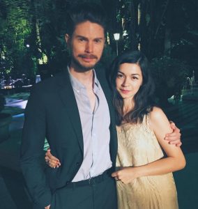 Julia Chan with ex-husband Erik Ratensperger image