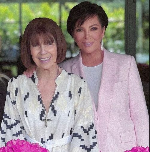 Kris Jenner with her mother Mary Jo Campbell | Celebrities InfoSeeMedia