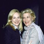 Laura Linney with her mother Miriam Anderson Ann Perse