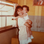 Paolo Ballesteros with his mother Danielida Macapagal in childhood