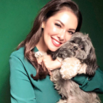Ruffa Gutierrez with her pet dog