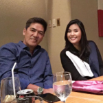Vic Sotto with his Daughter Paulina Sotto
