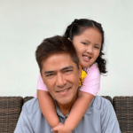 Vic Sotto with his Daughter Talitha Sotto