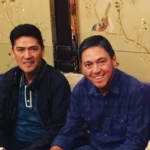 Vic Sotto with his brother Marcelino Sotto Jr.