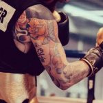 Aaron Chalmers's righthand tattoos