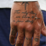 Dele Alli Tattoo on fingers