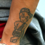 Dele Alli Tattoo on left hand