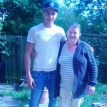 Dele Alli with his mother Denise Alli