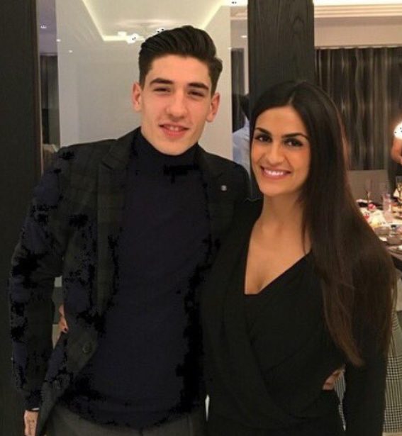 Meet Hector Bellerin's gorgeous WAG Berta Requeno - Daily Star