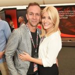 Holly Willoughby with Dan Baldwin