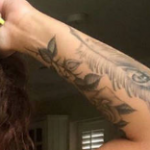 Jesy Nelson Tattoo on left hand -