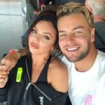 Jesy Nelson with Chris Hughes