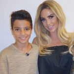 Katie Price with her son Junior Savva Andreas Andre