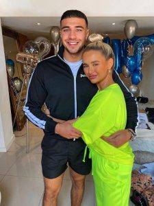 Molly Mae Hague with Tommy Fury
