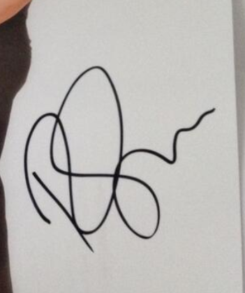 Ricky Gervais signature