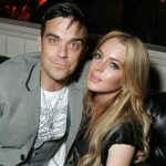 Robbie Williams with his ex-girlfriend Lindsay Lohan