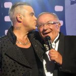 Robbie Williams with his father Peter Williams
