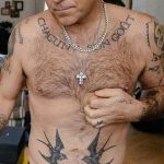 Robbie Williams's body tattoos