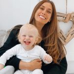 Stacey Solomon with her son Rexy Toby Francis Swash