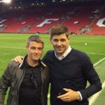 Steven Gerrard with his brother Paul Gerrard