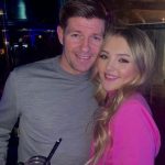 Steven Gerrard with his daughter Lexie Gerrard