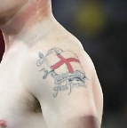 Wayne Rooney Tattoo on left hand