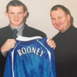 Wayne Rooney with his father Thomas Wayne Rooney